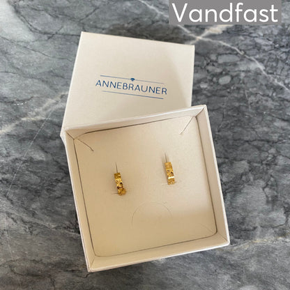ANNEBRAUNER Sun Creoler 11 mm 18K Guldbelagt - Ørering
