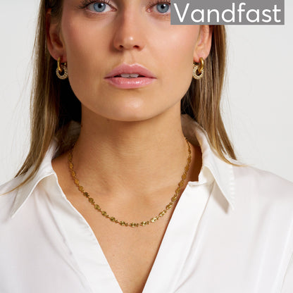 ANNEBRAUNER Sun Halskæde 18K Guldbelagt