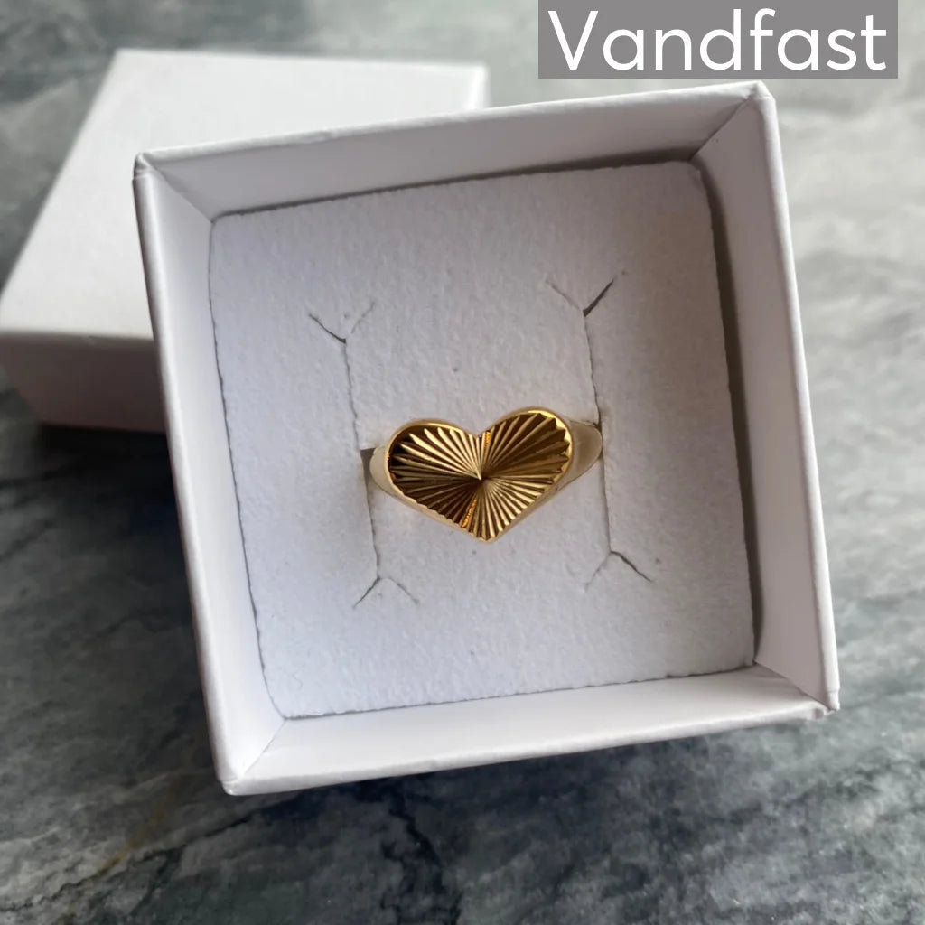 ANNEBRAUNER Sun Heart Ring