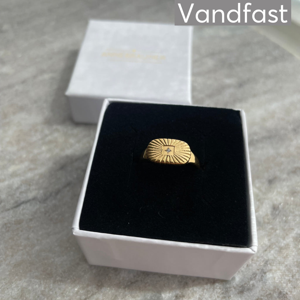 ANNEBRAUNER Sun Rays Burst Ring