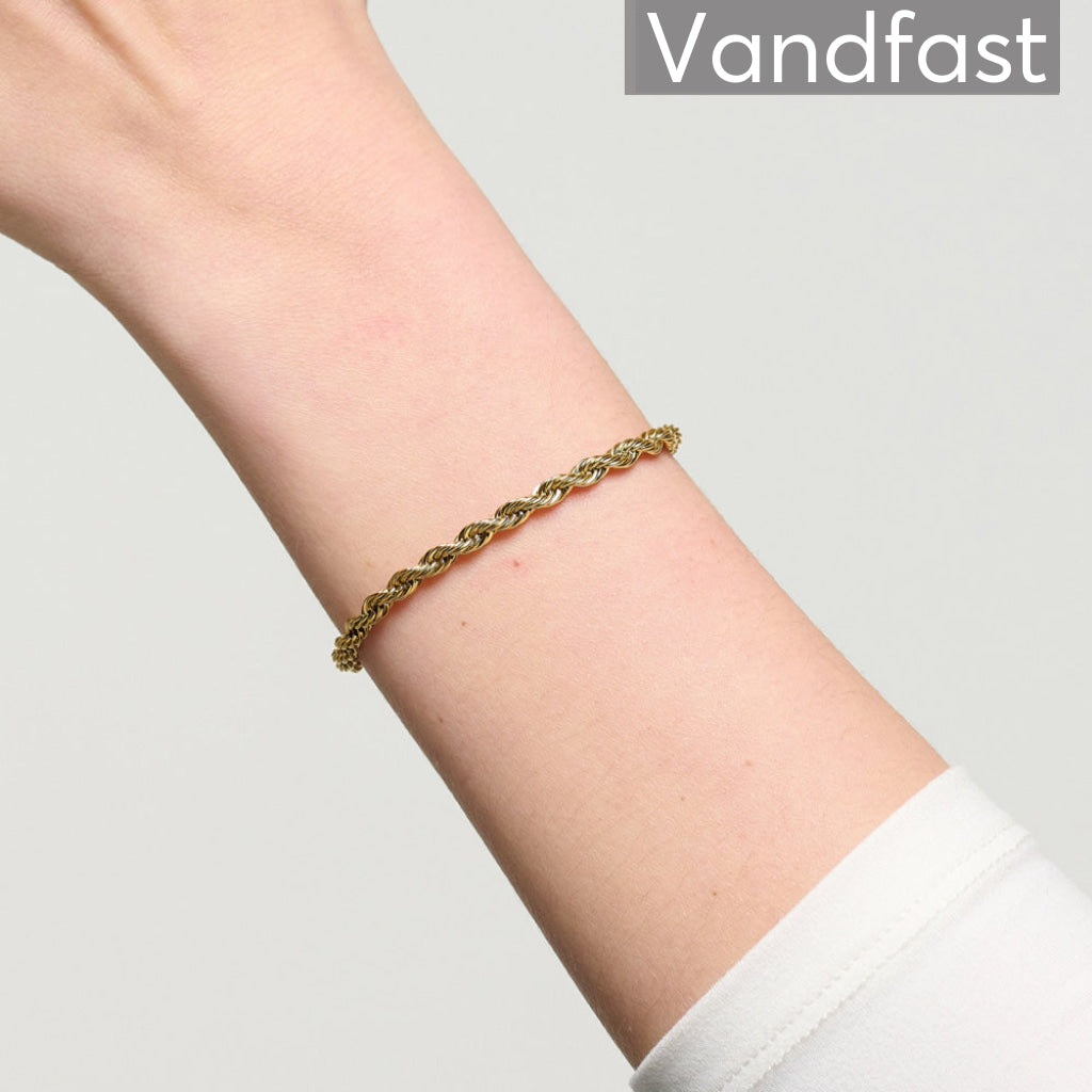 ANNEBRAUNER Swirl Bracelet 4 mm