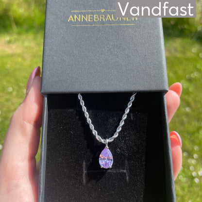 ANNEBRAUNER Swirl Drop Necklace Halskæde