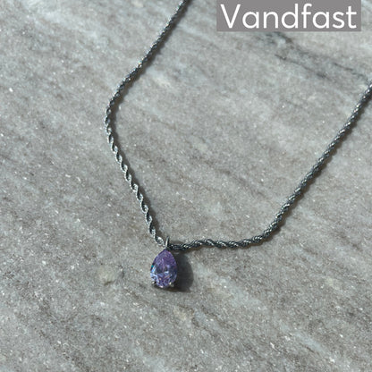 ANNEBRAUNER Swirl Drop Necklace Halskæde