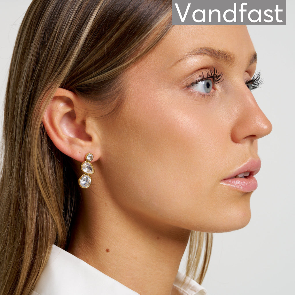ANNEBRAUNER Teardrop Øreringe 18K Guldbelagt
