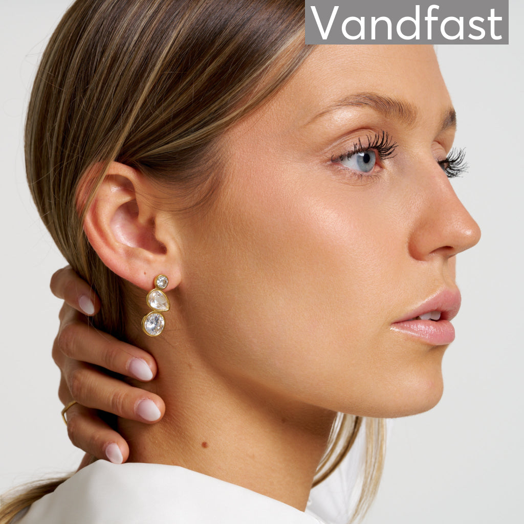 ANNEBRAUNER Teardrop Øreringe 18K Guldbelagt