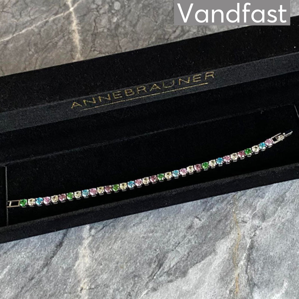 Annebrauner Tennis Multicolor Bracelet 4Mm