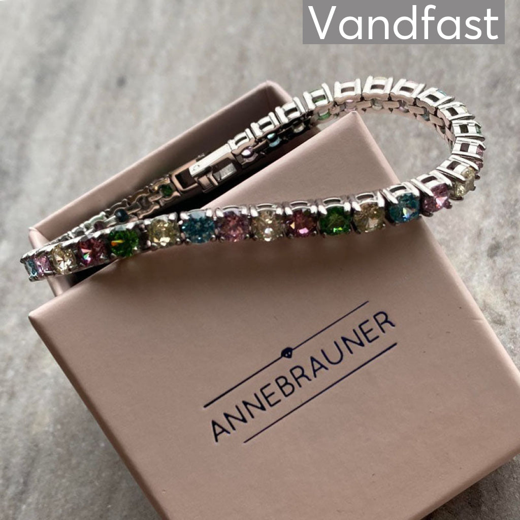 Annebrauner Tennis Multicolor Bracelet 4Mm
