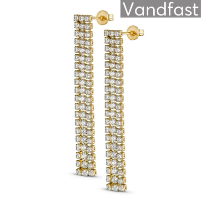 Annebrauner Tennis Earrings