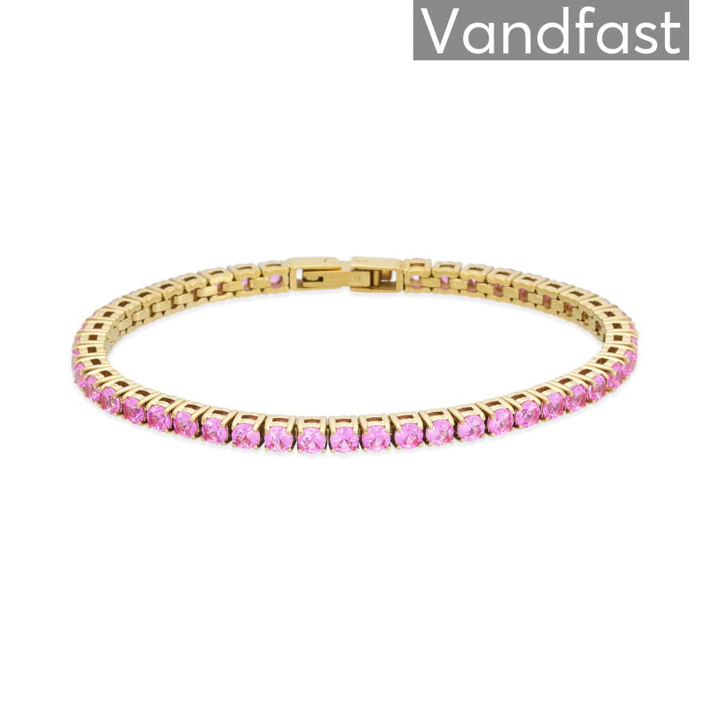 Annebrauner Tennis Petite Rose Bracelet