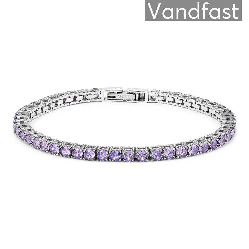Annebrauner Tennis Petite Bracelet Violet