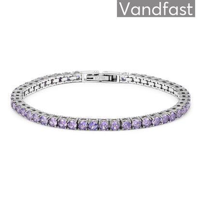 Annebrauner Tennis Petite Bracelet Violet