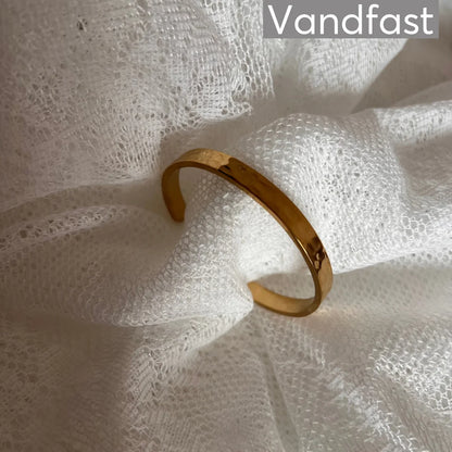 ANNEBRAUNER Texture Bangle Armbånd 18K Guldbelagt - Armbånd