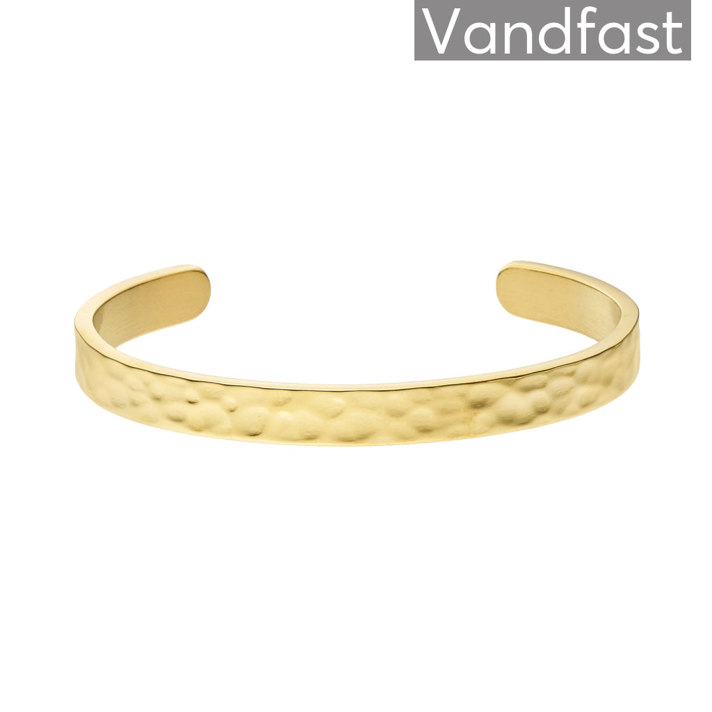 ANNEBRAUNER Texture Bangle Armbånd 18K Guldbelagt - Armbånd