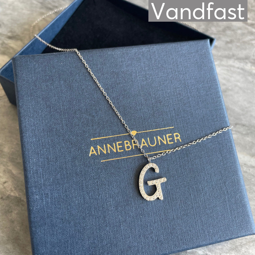ANNEBRAUNER The Letter Necjkace G Halskæde