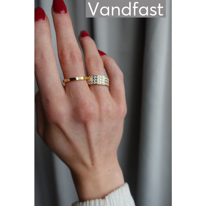 ANNEBRAUNER Third Time Ring 18K Guldbelagt