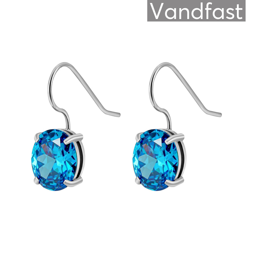 Annebrauner Torino Blue Topaz Earrings