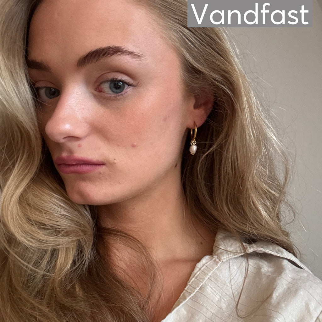 ANNEBRAUNER Triple Pearl Øreringe 18K Guldbelagt - Ørering