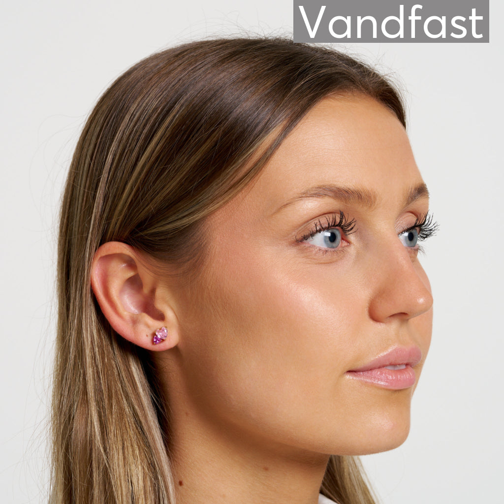 ANNEBRAUNER Venskabs Studs Øreringe 18K Guldbelagt