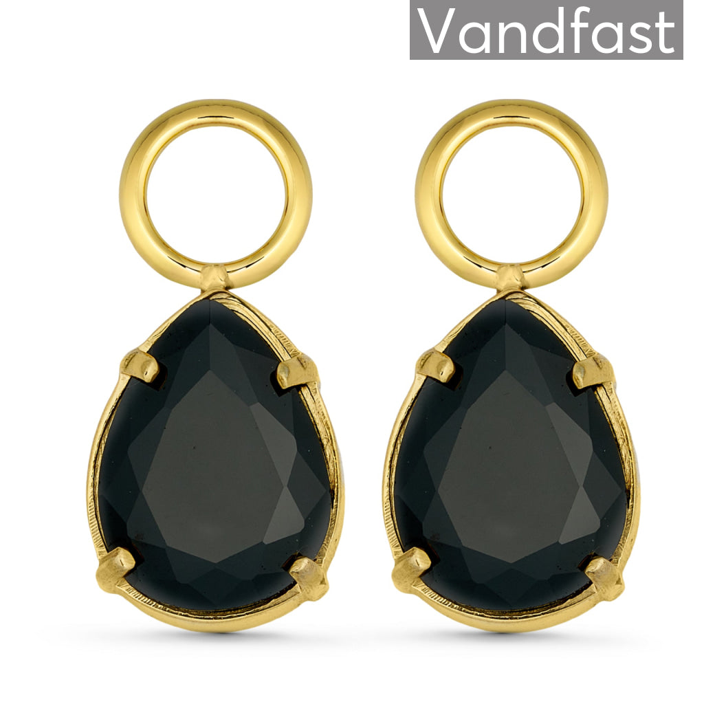 Annebrauner Water Drops Black