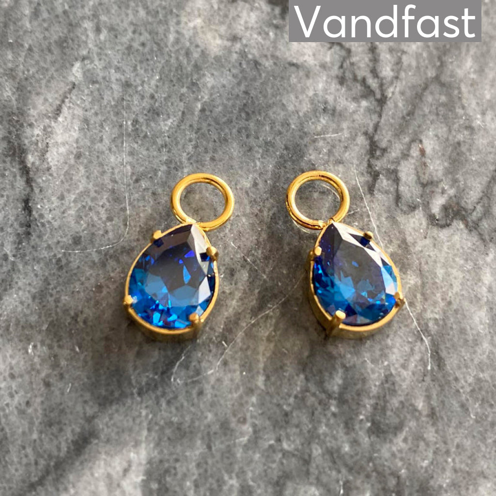 Annebrauner Water Drops Sapphire Blue