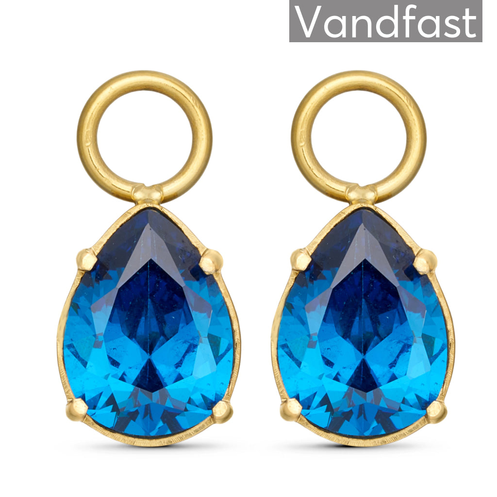 Annebrauner Water Drops Sapphire Blue