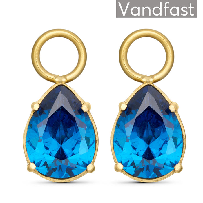 Annebrauner Water Drops Sapphire Blue