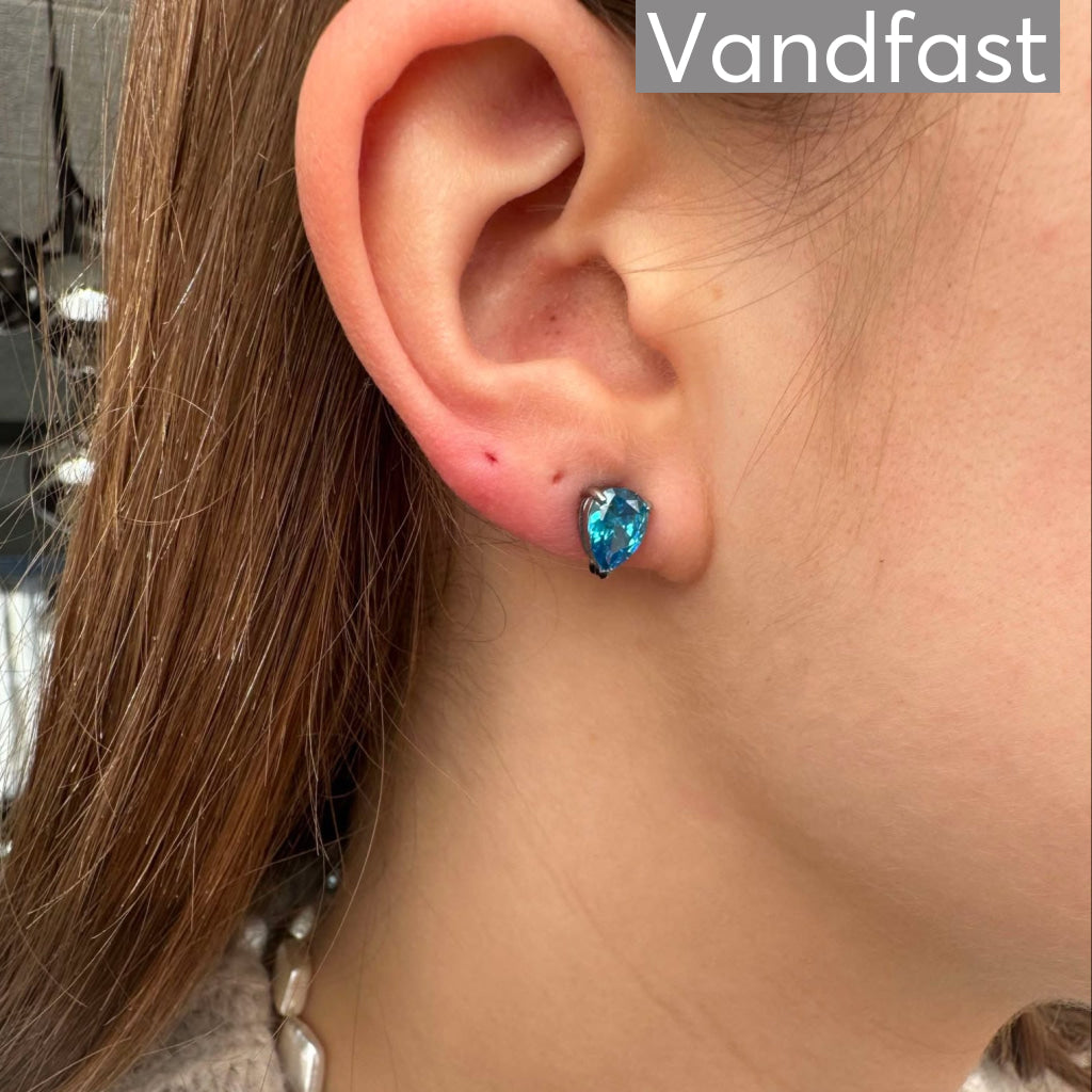 ANNEBRAUNER Waterdrop Blue Topaz Earrings