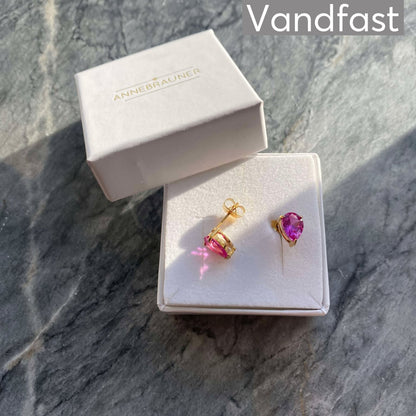 Annebrauner Waterdrop Rose Earrings