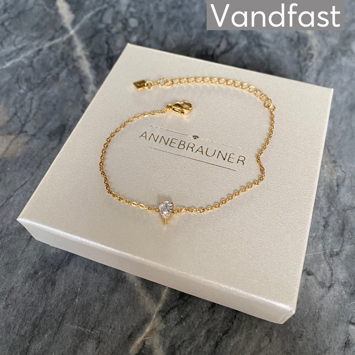 ANNEBRAUNER Zirconia Armbånd 18K Guldbelagt