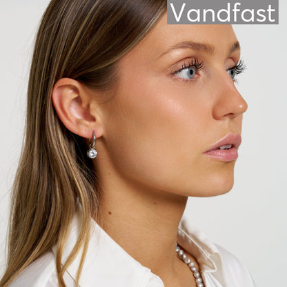 ANNEBRAUNER Zirconia Creole Øreringe