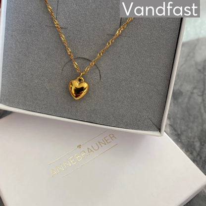 Annebrauner Zirconia Heart Necklace