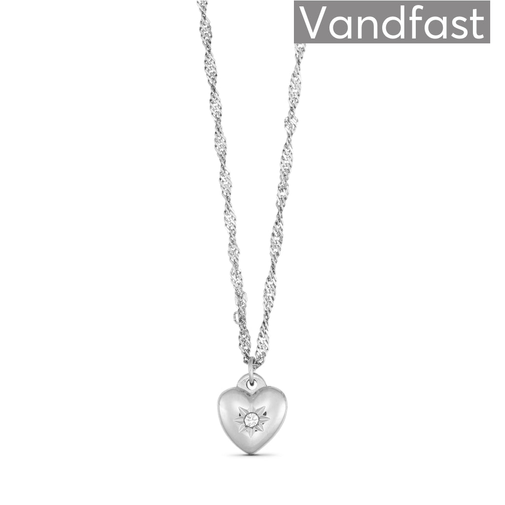 Annebrauner Zirconia Heart Necklace