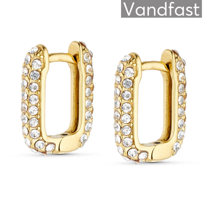 ANNEBRAUNER Zirconia Sparkle Ørering 18K Guldbelagt - Ørering