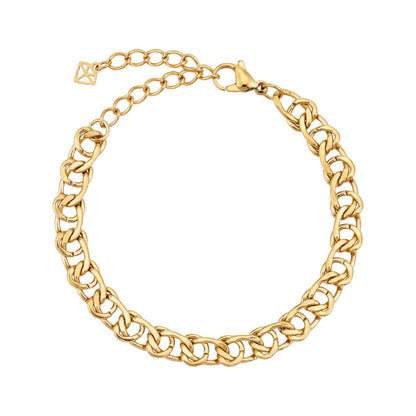 ANNEBRAUNER Bismarck Armbånd 18k Guldbelagt
