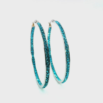 ANNEBRAUNER Creole Thin Big Blue Topaz