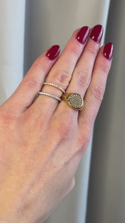 ANNEBRAUNER Lotus Ring 18K Guldbelagt