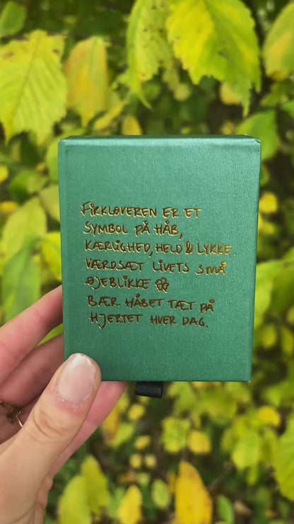ANNEBRAUNER Firkløver Halskæde 18K Guldbelagt