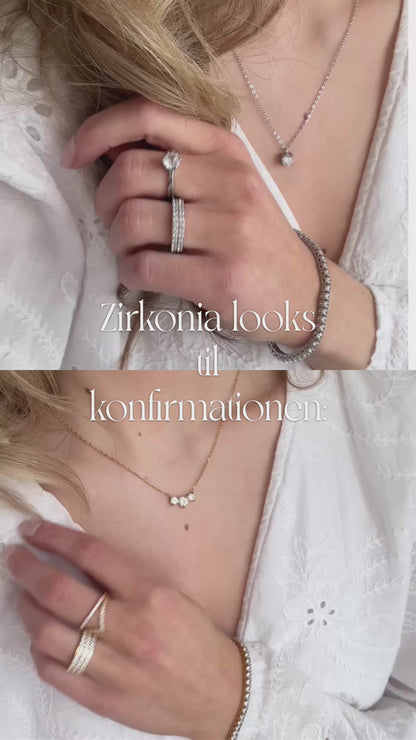 ANNEBRAUNER Harmony Halskæde 18K Guldbelagt