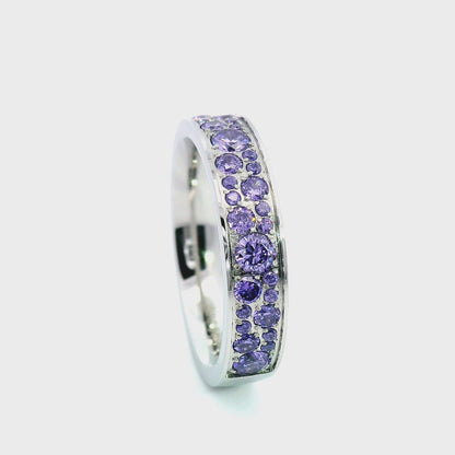 ANNEBRAUNER Sparkling Ring Violet