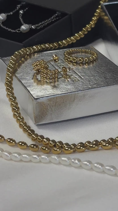 ANNEBRAUNER Ball Ring 18K Guldbelagt