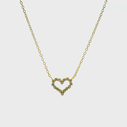 ANNEBRAUNER Heart Necklace