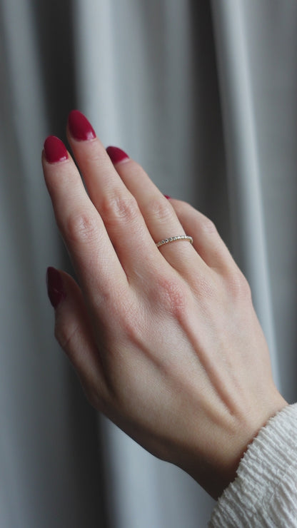 ANNEBRAUNER Side Ring 18K Guldbelagt