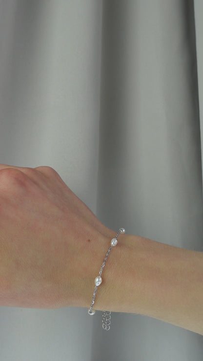 ANNEBRAUNER Classic Pearl Armbånd