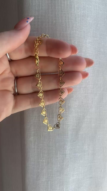 ANNEBRAUNER Hollow Sun Burst Bracelet
