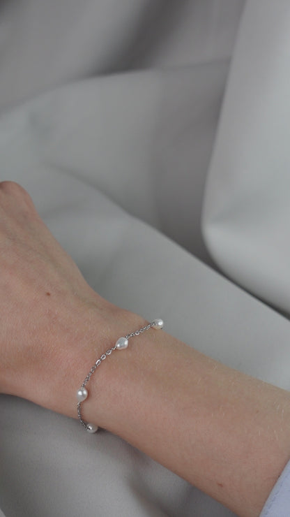 ANNEBRAUNER Classic Pearl Armbånd