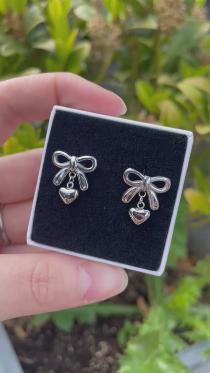 ANNEBRAUNER Bow Earrings