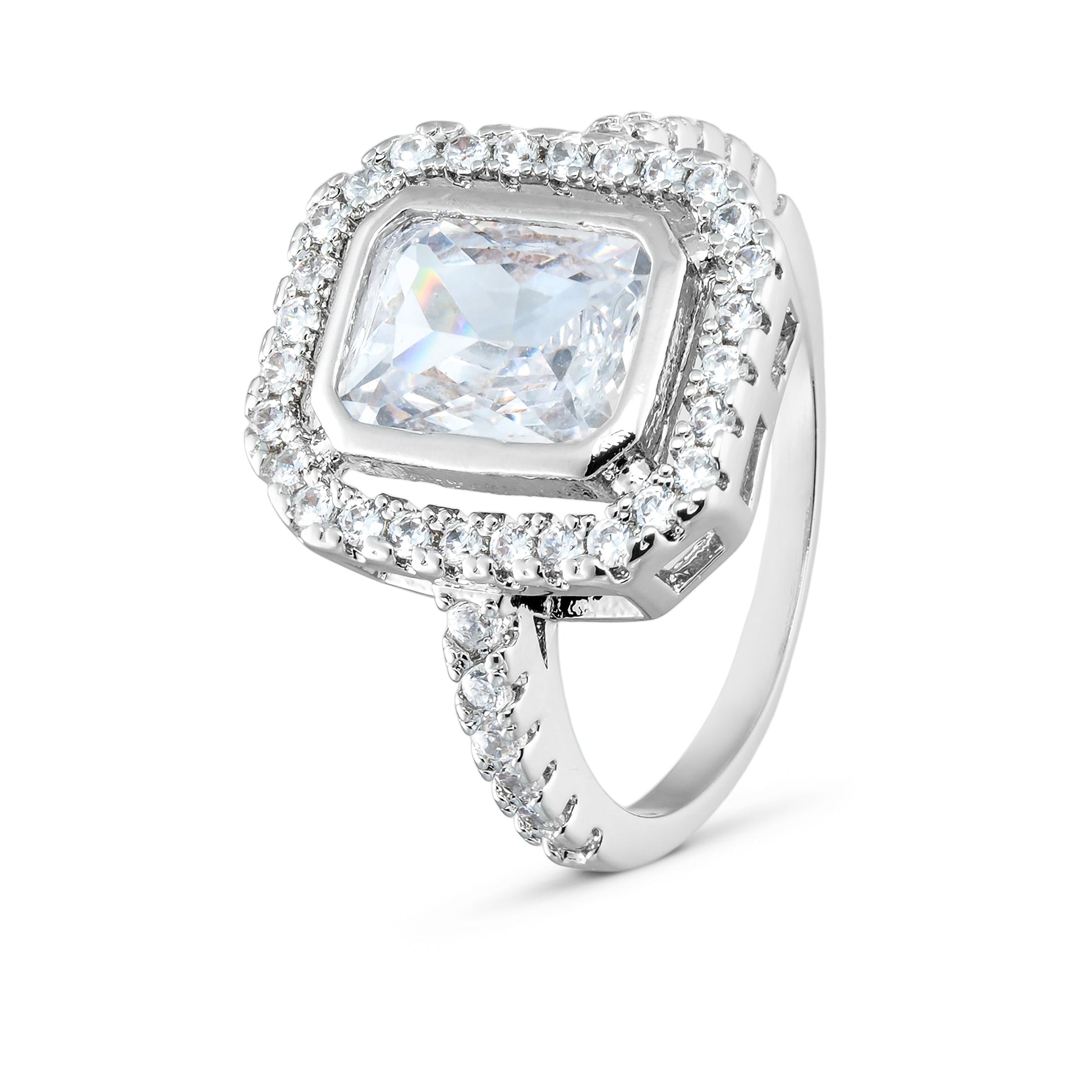 ANNEBRAUNER Square Princess ring